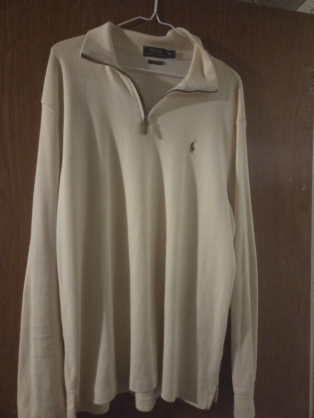Ralph Lauren Polo Quarter Zip Sweatshirt XL